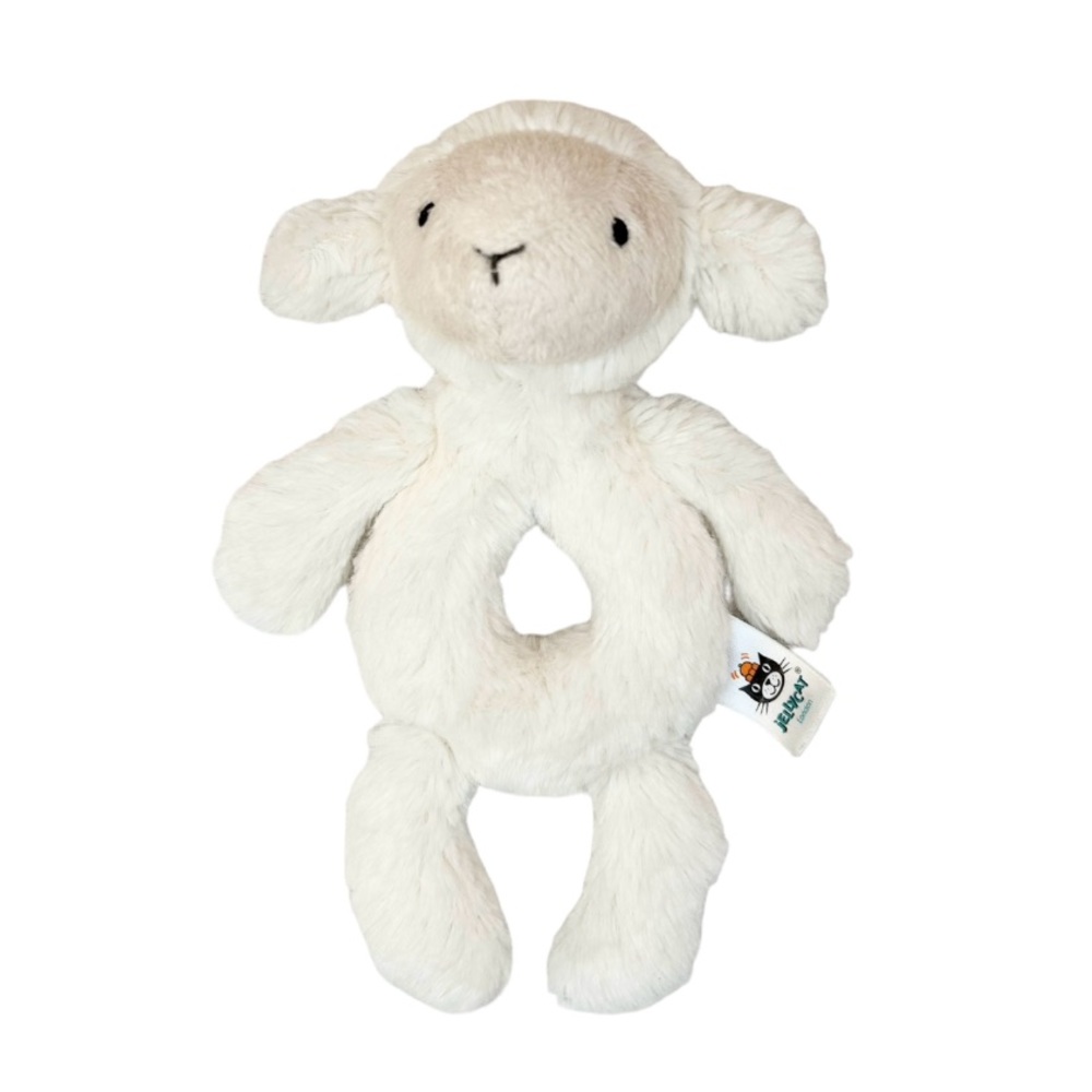 Jellycat Ring Rattle Bashful Lamb